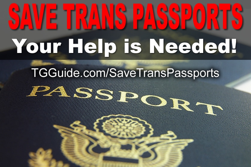 Save Trans Passports - your action is needed!