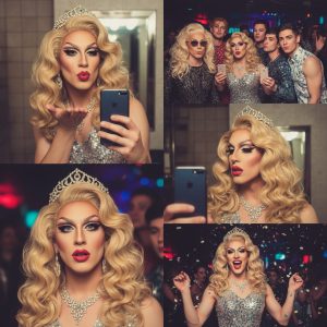 Drag Queen Dating Selfies