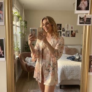 Beautiful Transgender Woman Taking Selfies