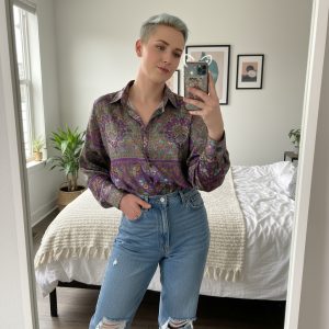 Androgynous Trans Taking Selifes